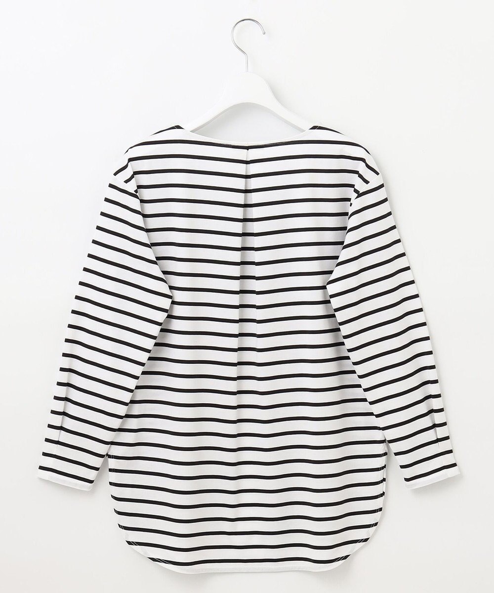 J.PRESS LADIES S ボーダー TEE シャツテール カットソー 