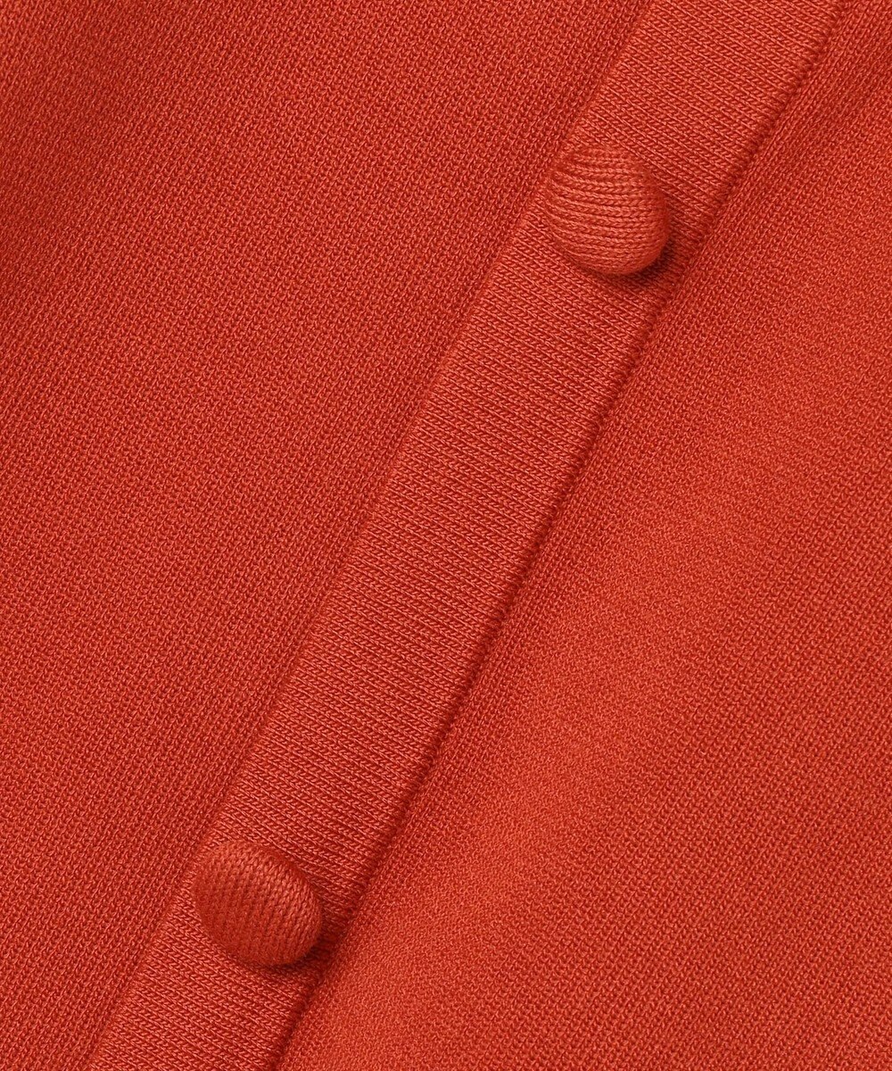 ANY スウェットライクニットカーディガン 