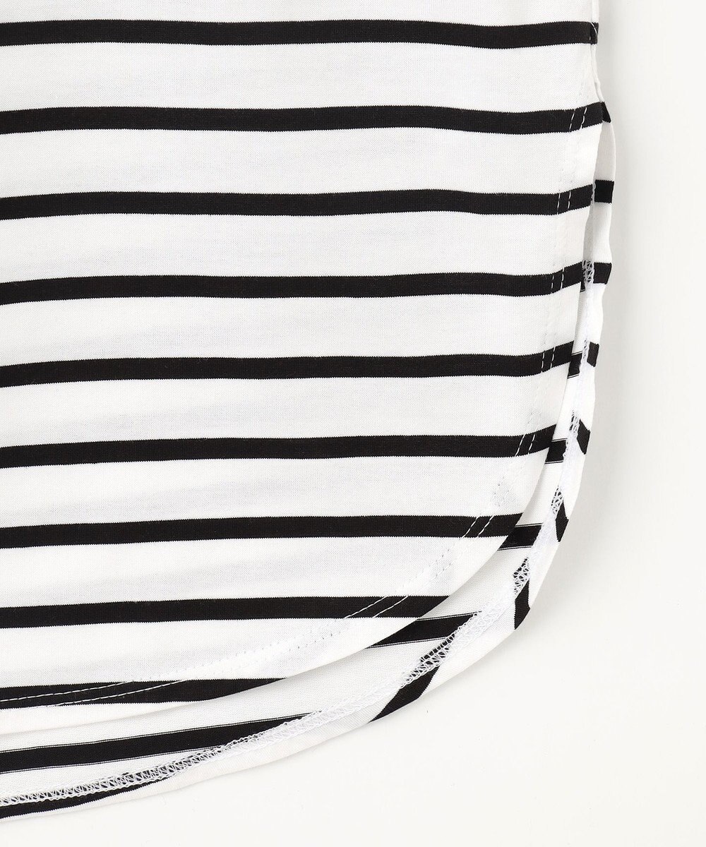 J.PRESS LADIES S ボーダー TEE シャツテール カットソー 