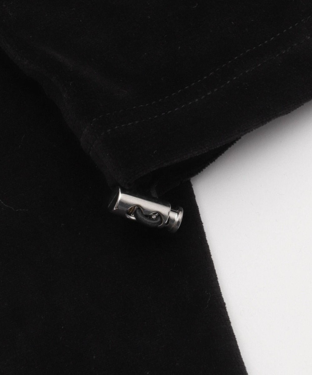 WEGO ベロアショートZIPパーカー 