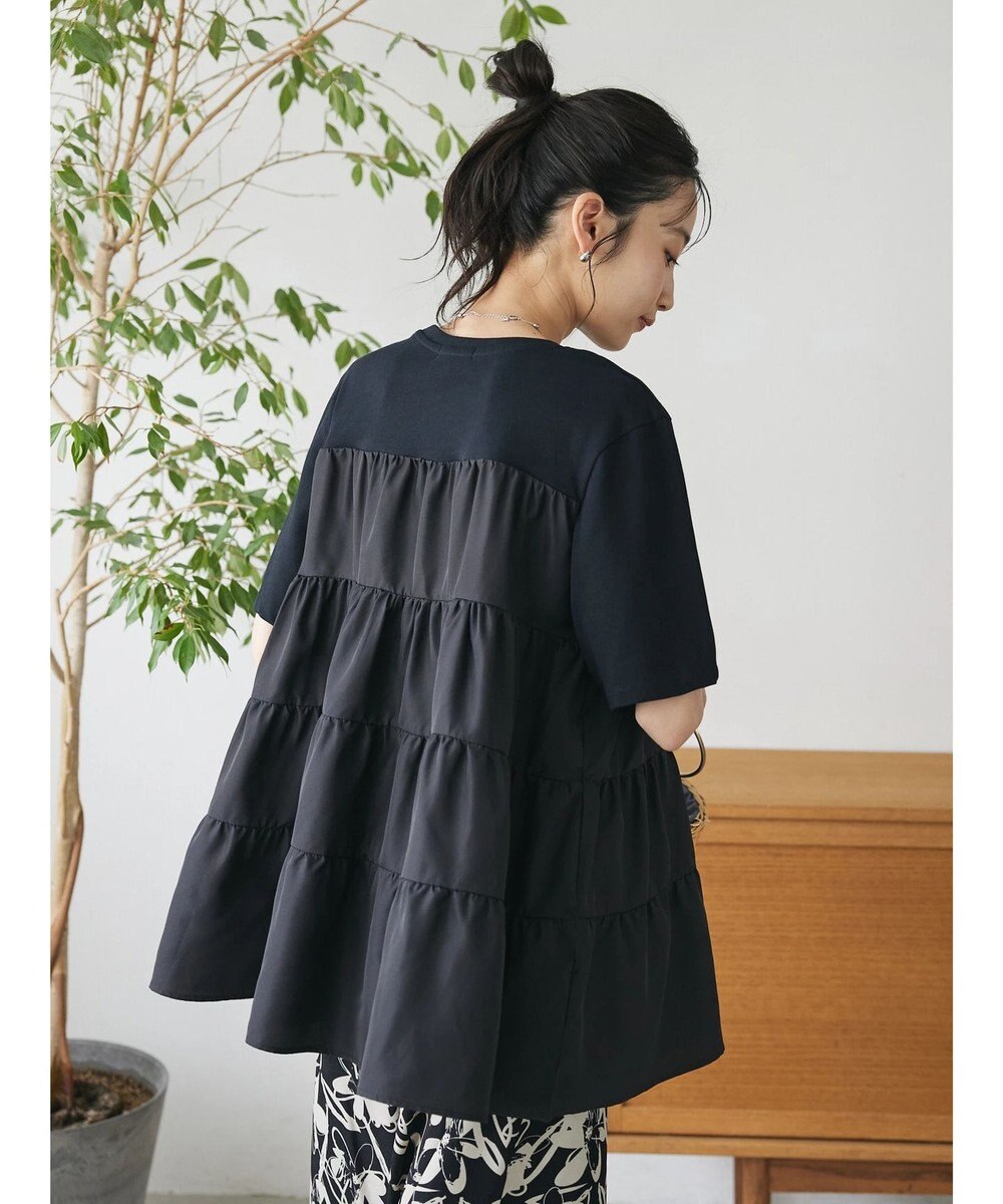 CRAFT STANDARD BOUTIQUE 異素材ティアードカットチュニック 