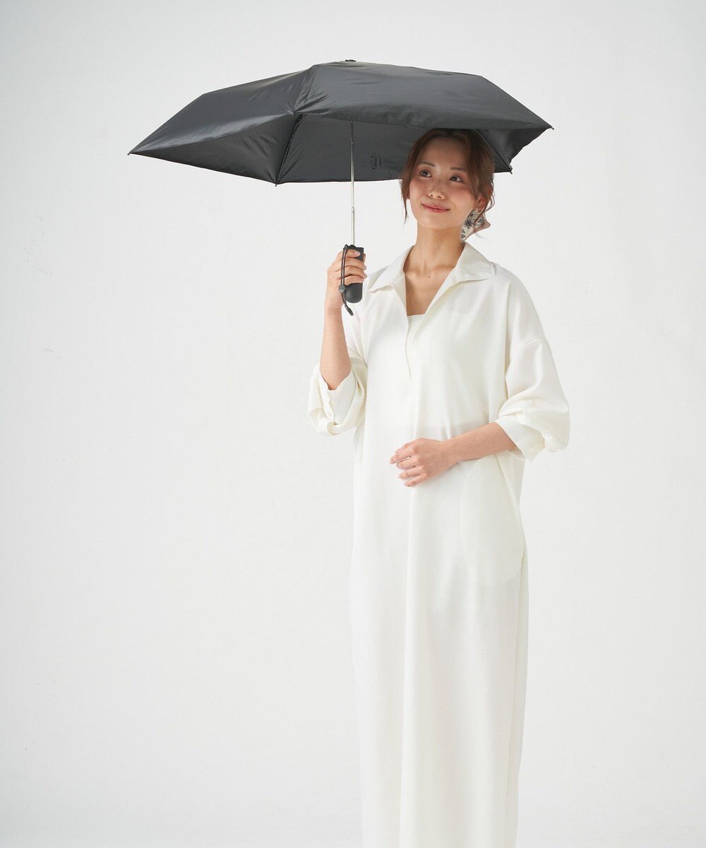 MOONBAT 【Pitaa】ハーフカプセル 無地 晴雨兼用日傘 折りたたみ傘 遮光率100%/UVカット率100%/UPF50+/遮熱効果/撥水加工/軽量/50cm 