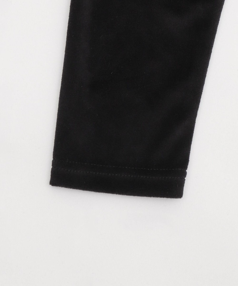 WEGO ベロアショートZIPパーカー 