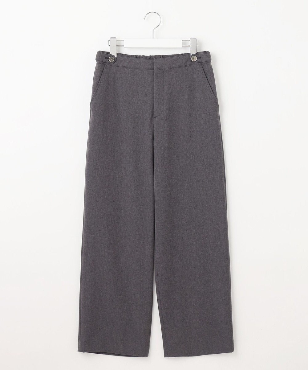 J.PRESS LADIES S 【洗える】2way thermoサキソニー セミワイド パンツ 