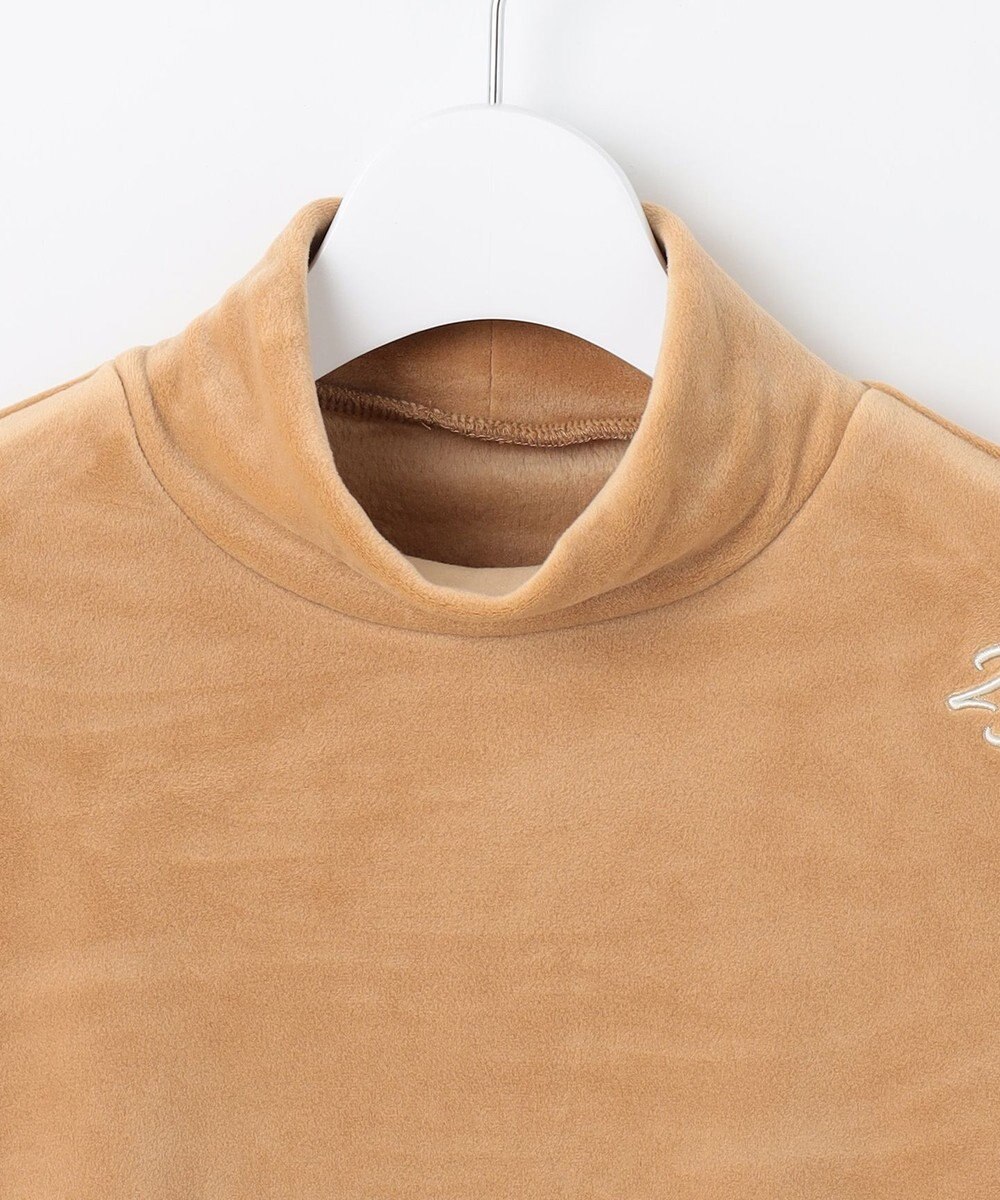 23区GOLF 【WOMEN】ベロア モックネック 