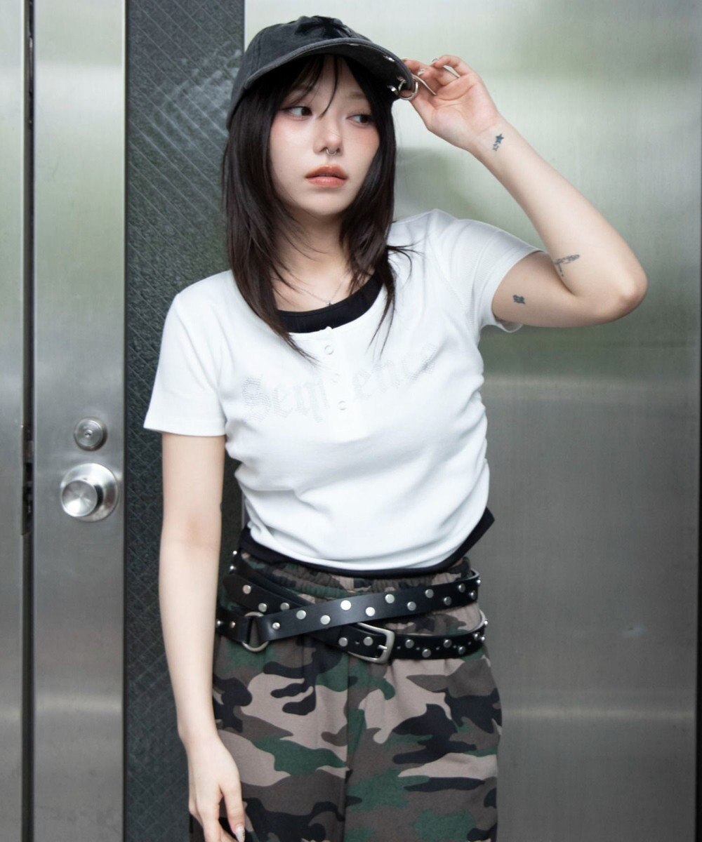 WEGO レイヤードグラフィックT 