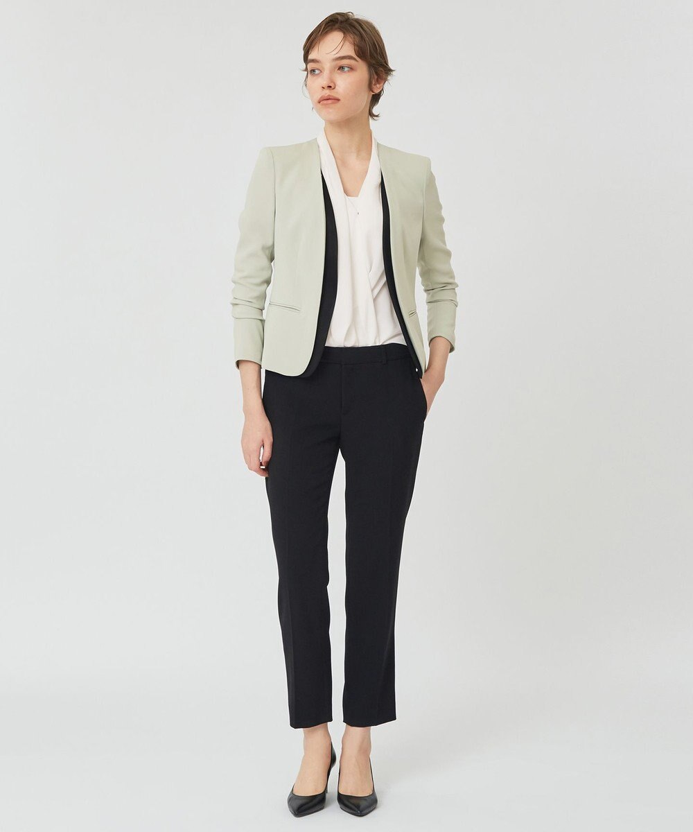 BEIGE， OLIVE / ロングスリーブブラウス 