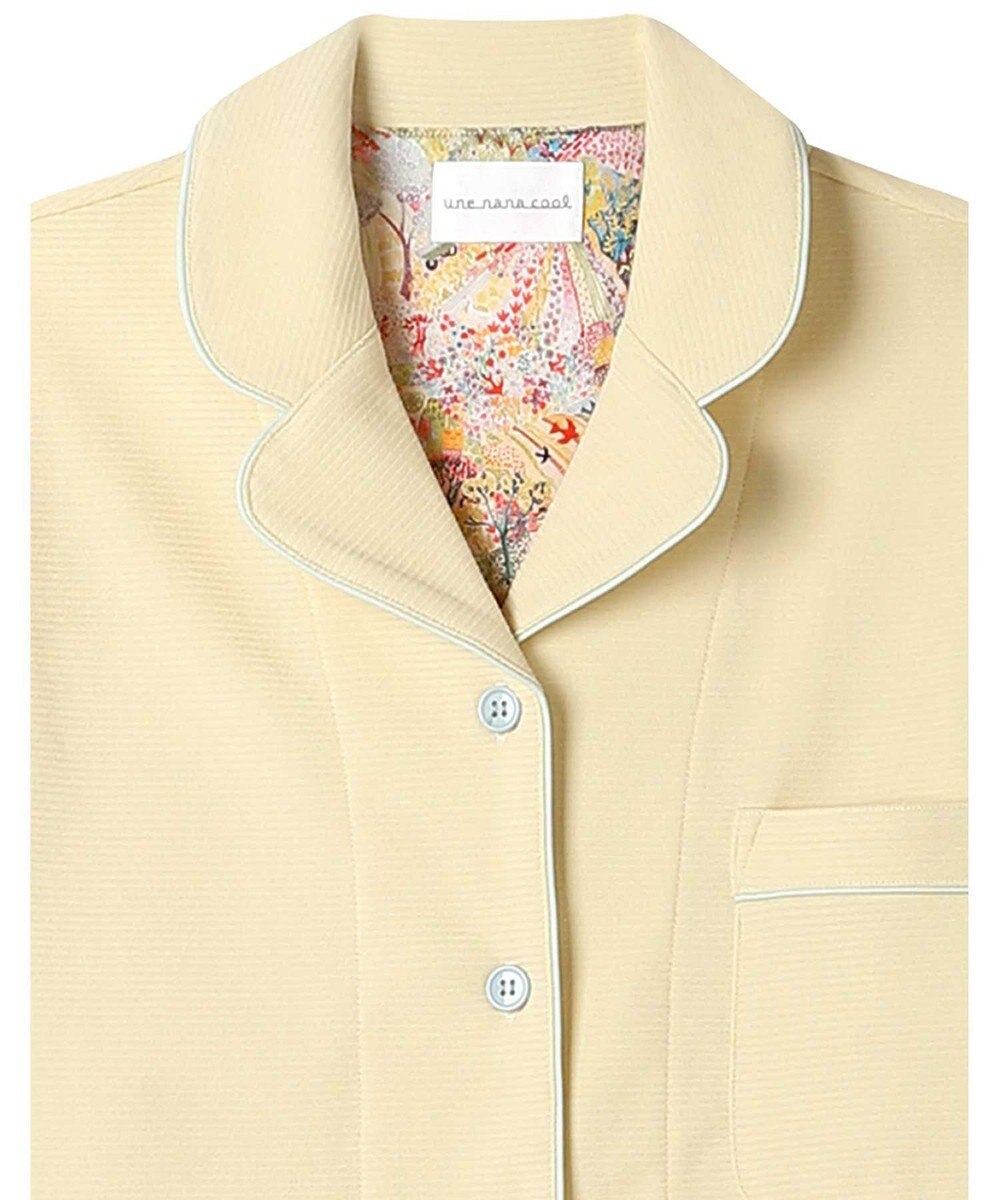 une nana cool 【綿混】ラッセルストレッチパジャマ MADE WITH LIBERTY FABRIC 