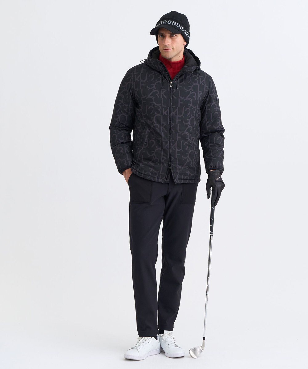 23区GOLF 【MEN】ロゴグラフィック中綿ブルゾン 