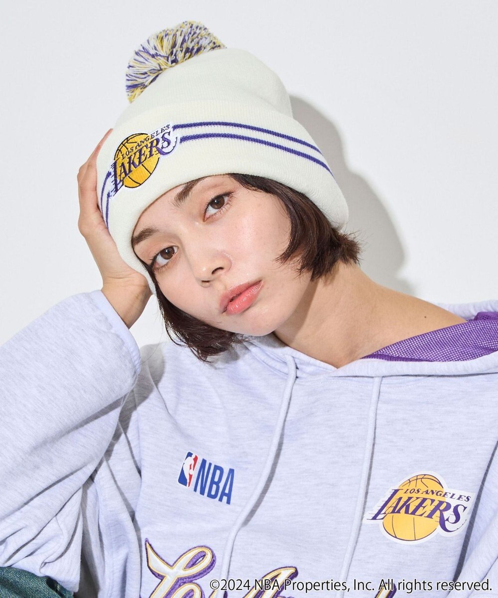 WEGO 【ユニセックス着用ITEM】別注NBA　ポンポンニットキャップ 