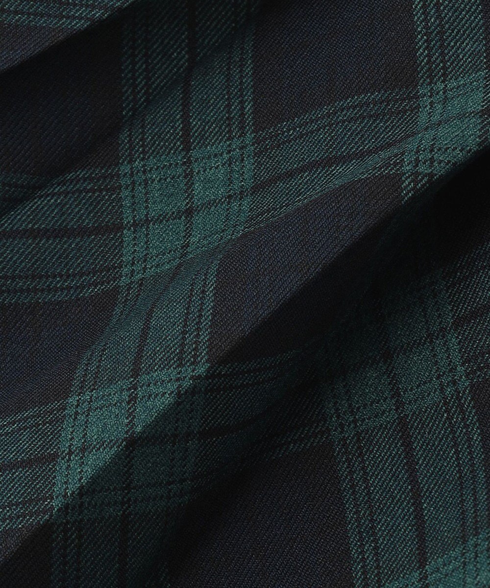 ANY KIDS チェックプリーツスカート 