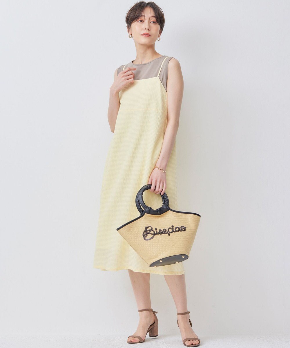 組曲 【WEB限定カラーあり】ニットタンクトップ 