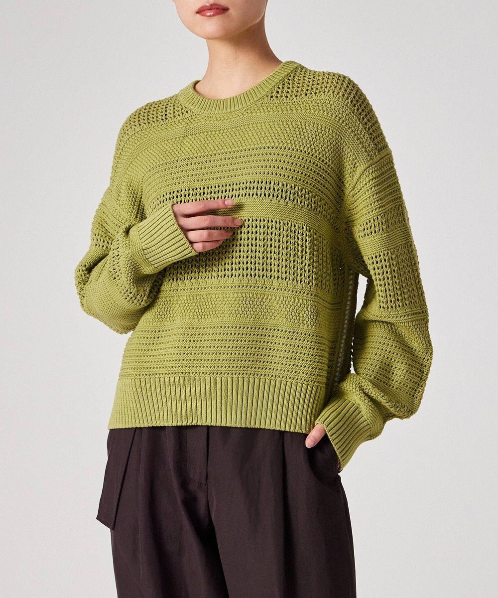 Paul Smith ミックスパターン クルーネックニット 