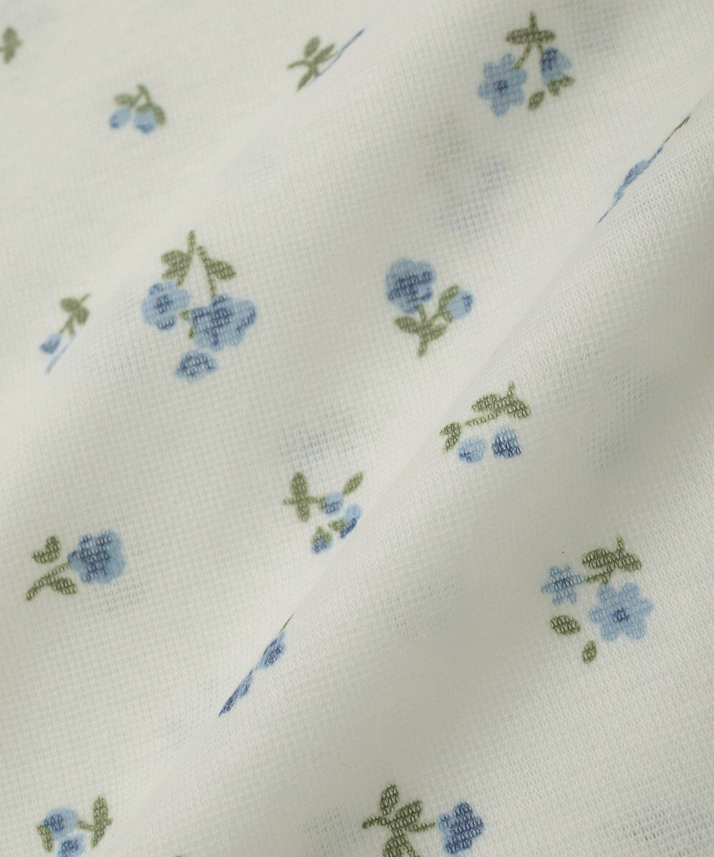 earth music&ecology ハイネックフラワーメロープルオーバー 