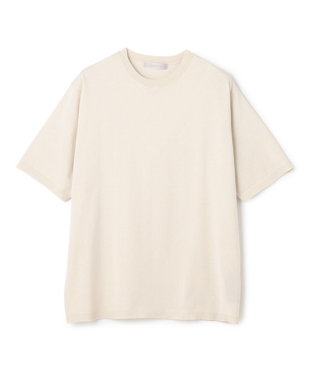 UNFILO MENS アラエルアンチピリングニット クルー 