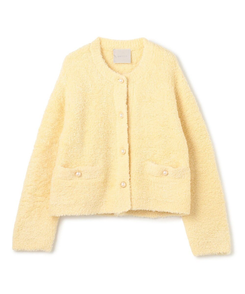 UNFILO 【STORY×UNFILO】シャギーニット カーディガン 