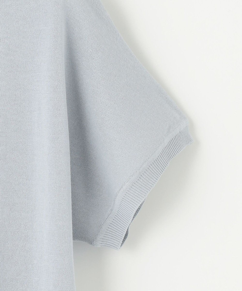 J.PRESS LADIES L 【洗える・抗菌防臭】コットンアセテート ドルマン ニット 