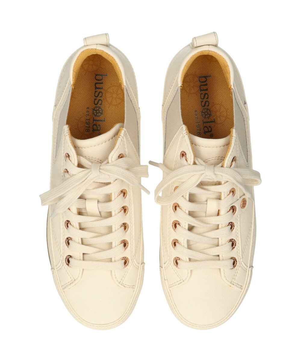 INTER-CHAUSSURES 【BUSSOLA】サイドゴアミドルカットスニーカー 