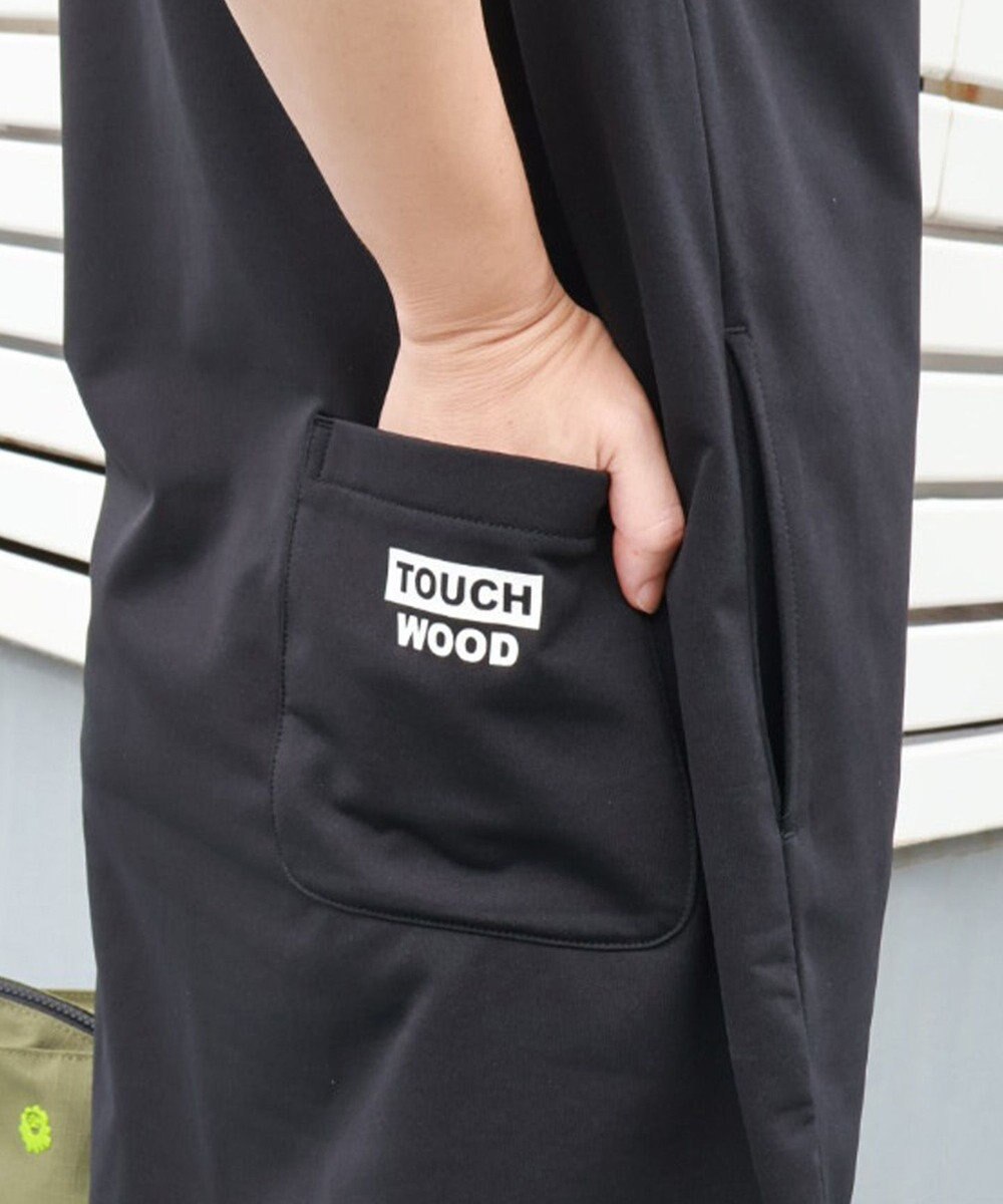 PW CIRCULUS 【WOMEN】【洗える】裏毛 ロゴ ポロ ワンピース ゴルフウェア レディース 