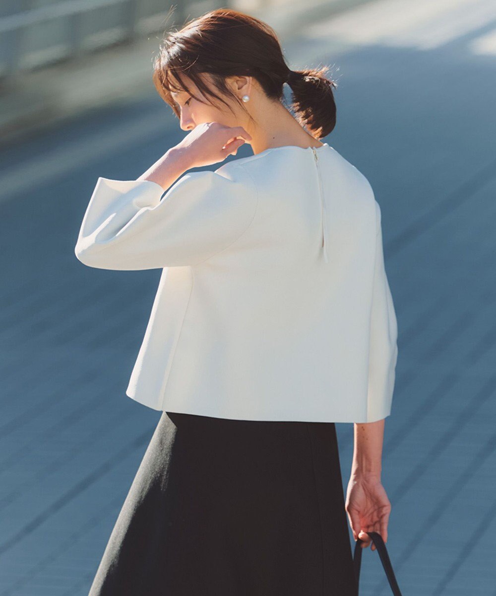 UNFILO L BEAUTY FORM KNIT フレアスカート セットアップ 