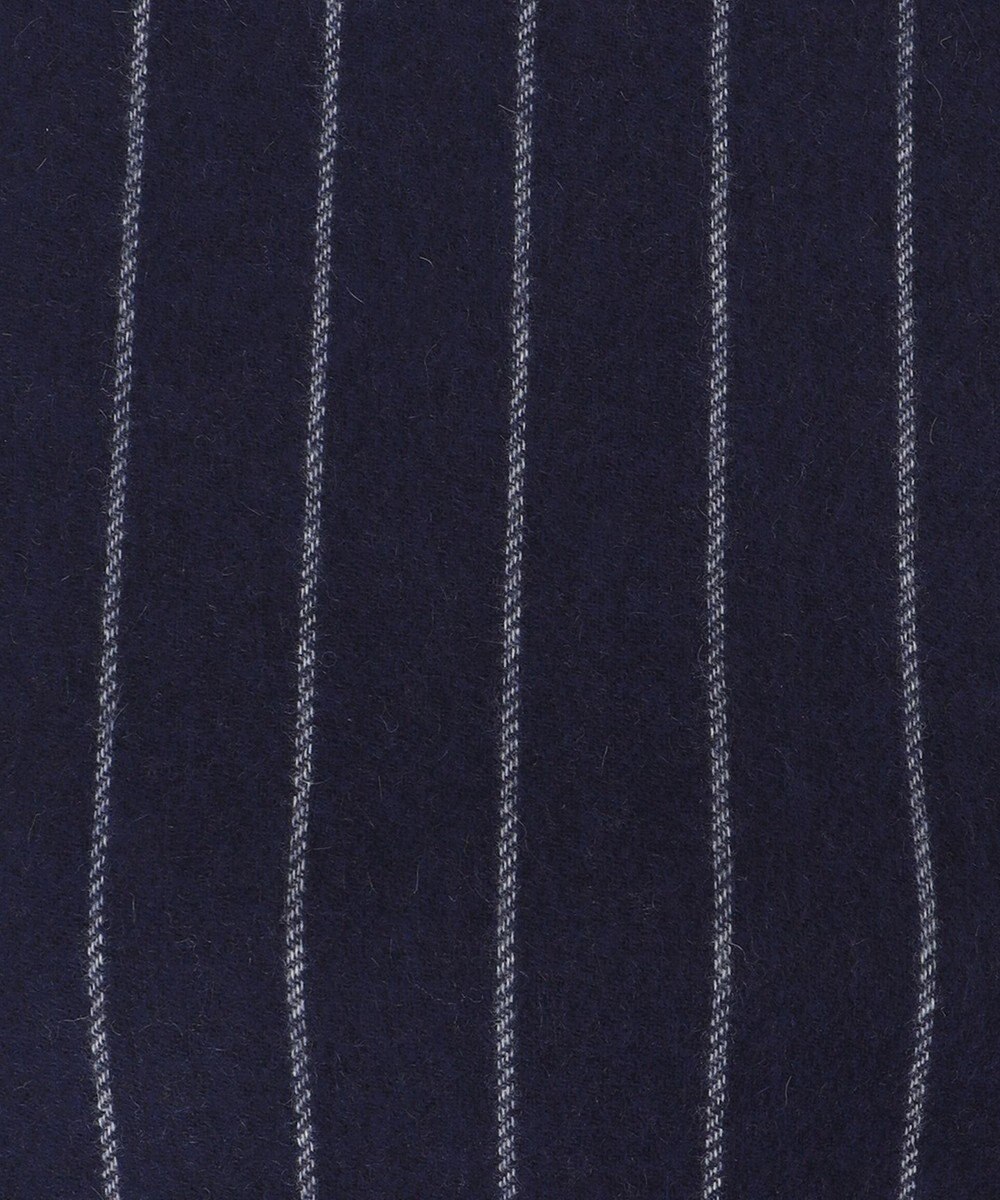 J.PRESS MEN リバーシブル カシミヤマフラー チェック×ストライプ 