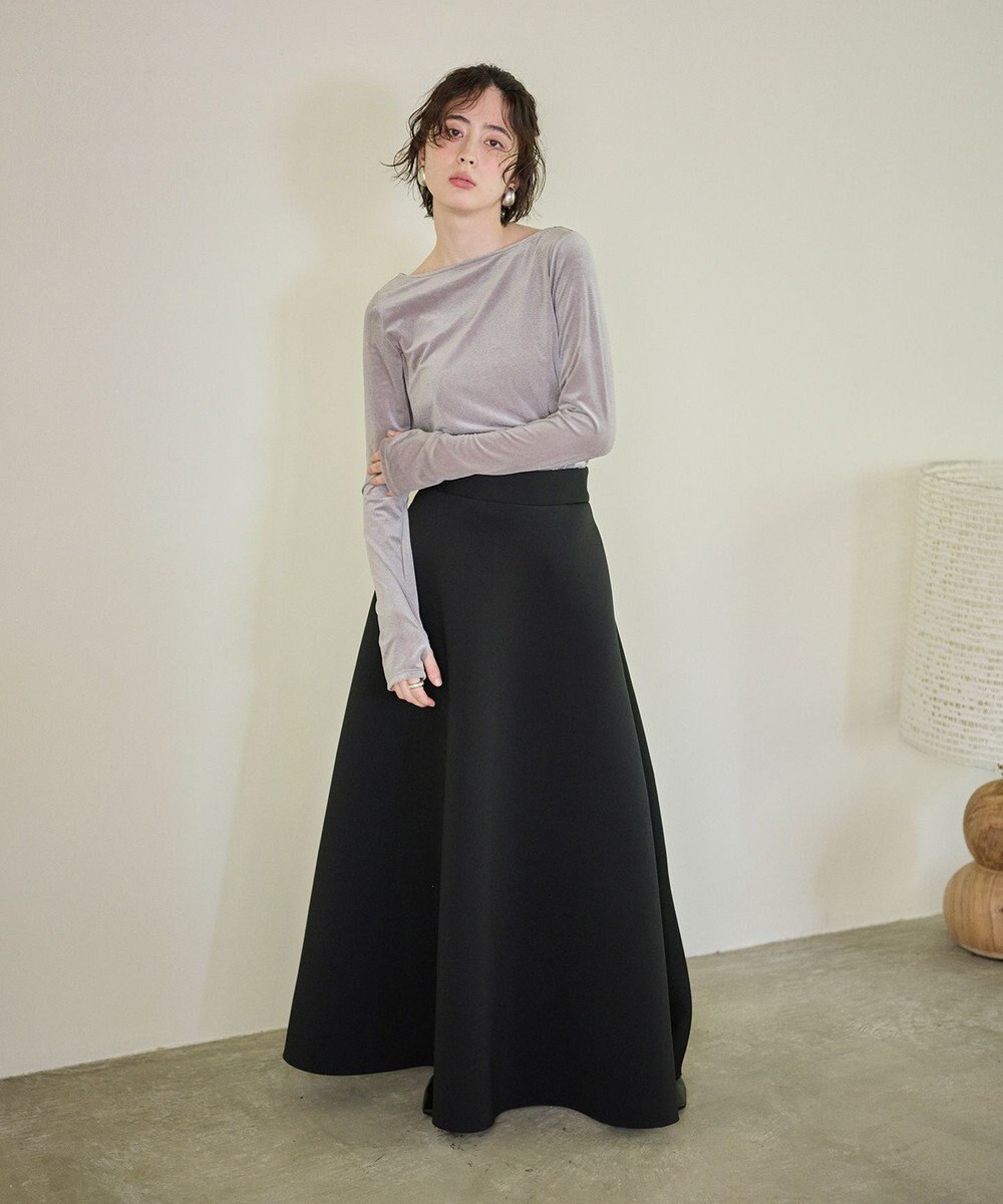 #Newans 【洗濯機可／ 前後着用可】 シアーベロアプルオーバー 