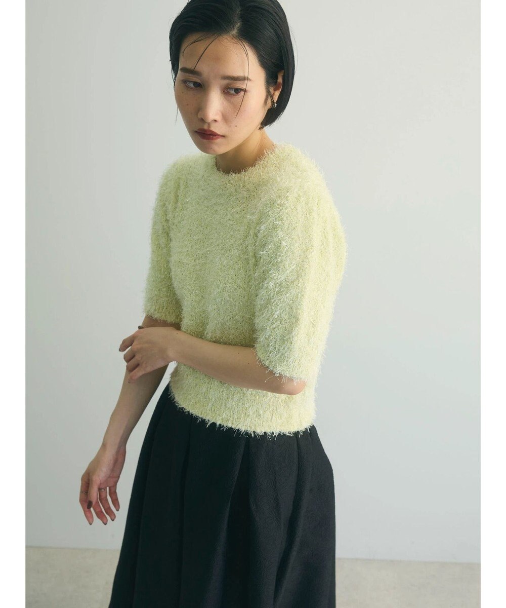 Green Parks ａ．ラメシャギーニットプルオーバー 