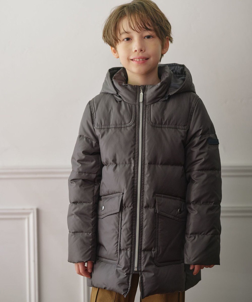 J.PRESS KIDS 【140-170cm】【撥水】50Dタフタ ダウンコート 
