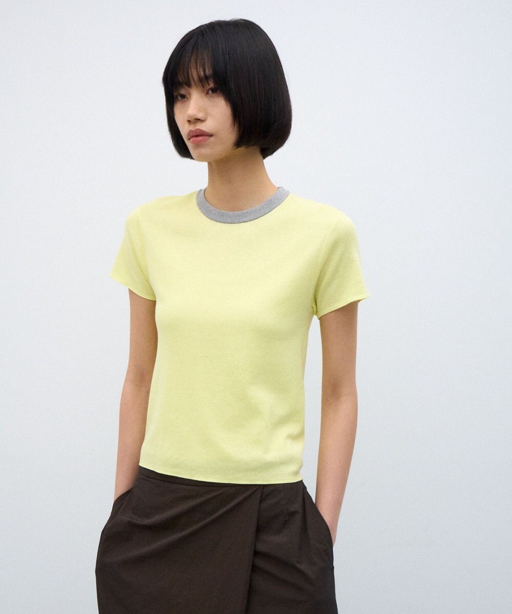 ATON FRESCA CIRCULAR RIB | パーフェクトフィットリンガープルオーバー 