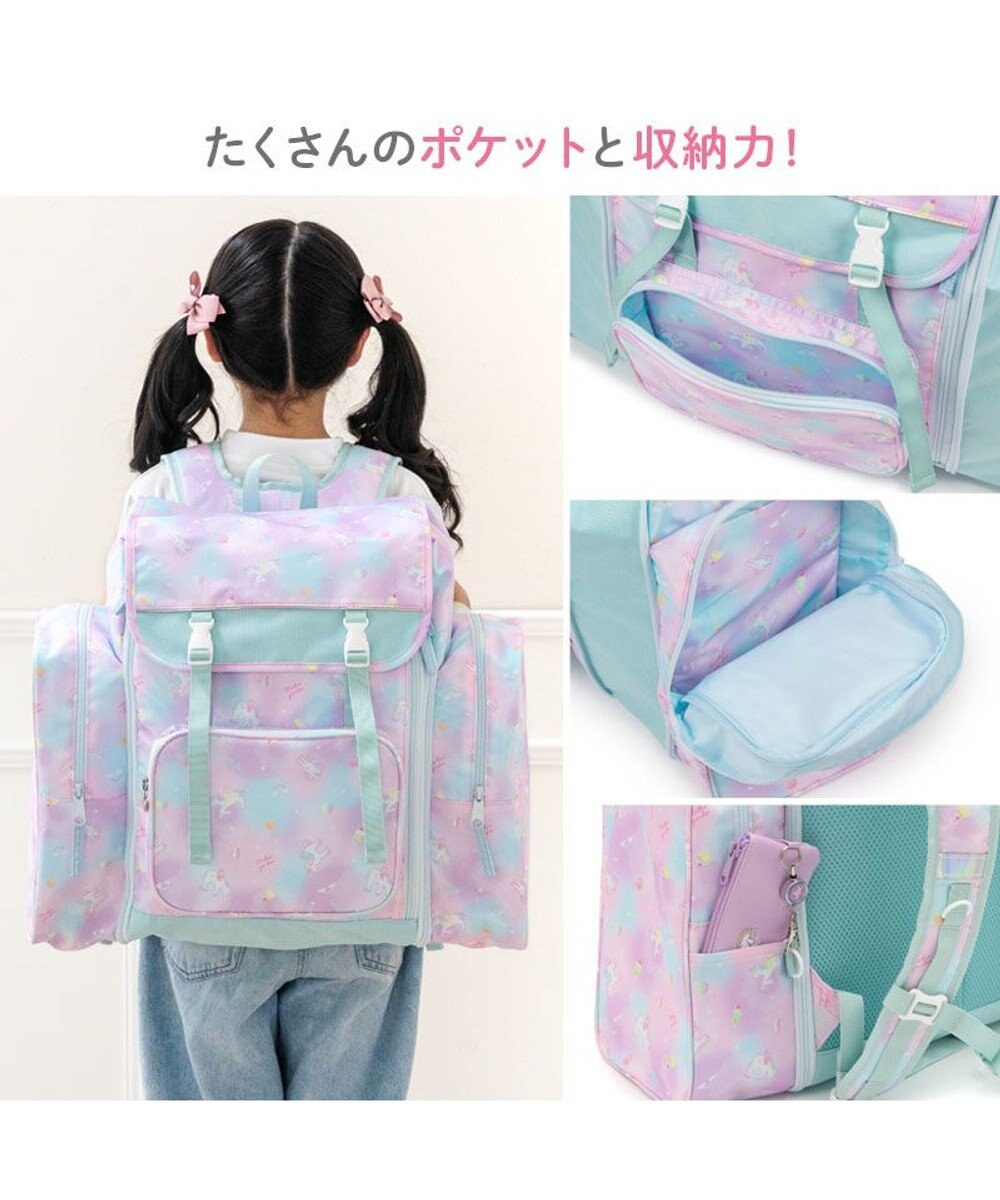 Mother garden マザーガーデン ユニコーン トラベル リュック 《ミルキーウェイ柄》 