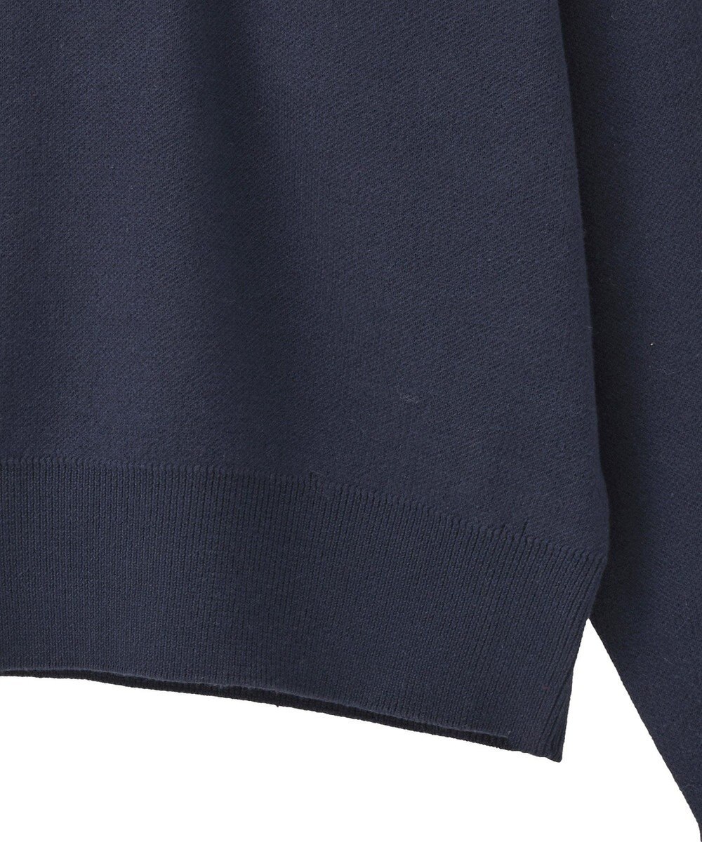 AMERICAN HOLIC ソフトコットンスウェットライクニットトップス 