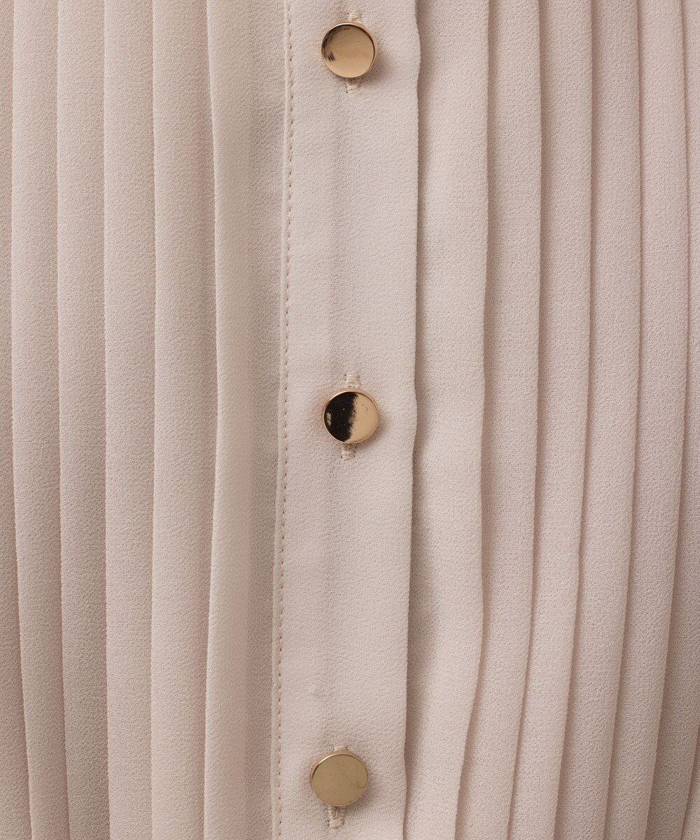 GRACE CONTINENTAL ボウタイプリーツドレス 