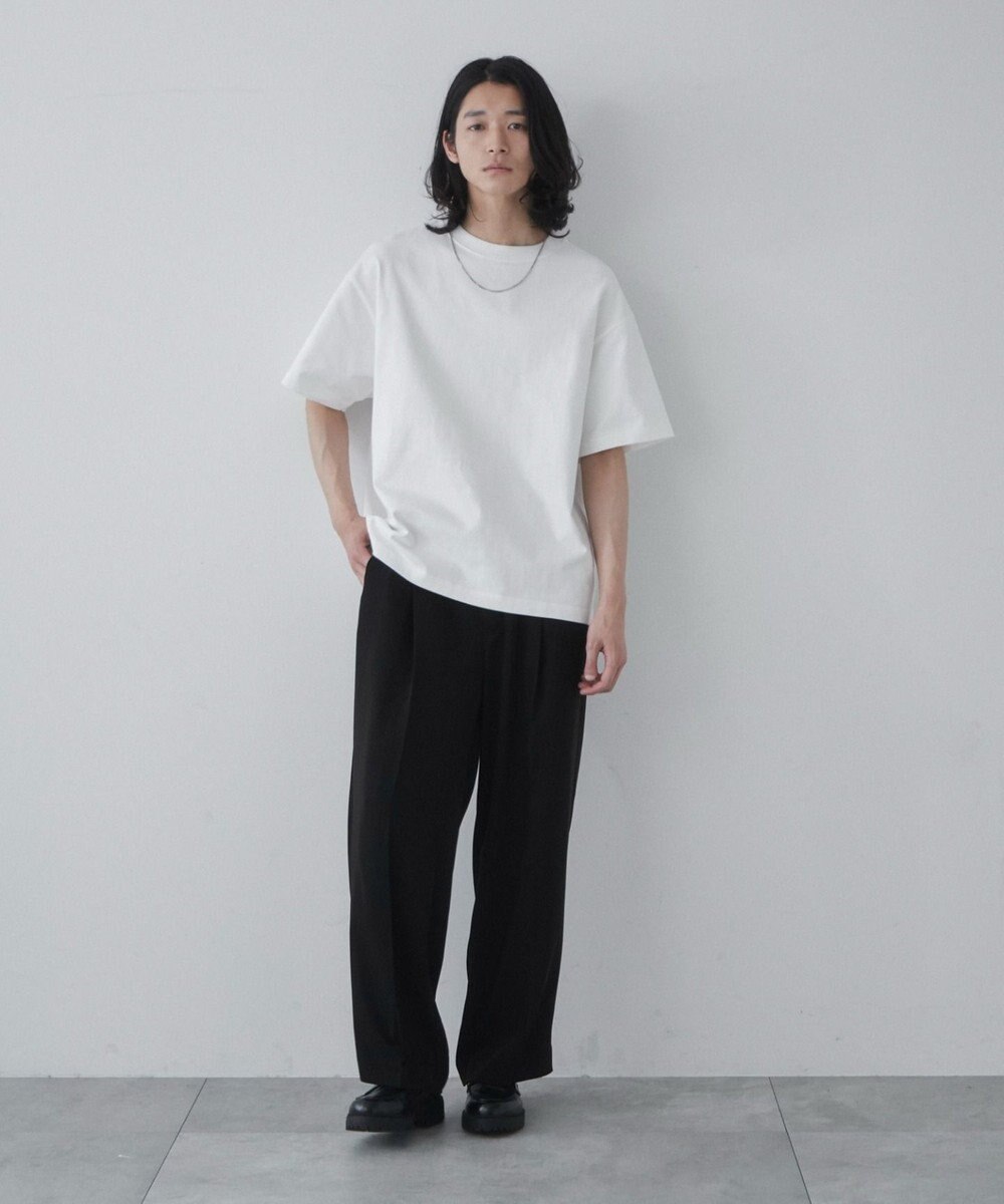 WEGO 【ユニセックス着用アイテム/綿100%/SMLXLサイズ展開】シルキーリッチヘビーコットンT 