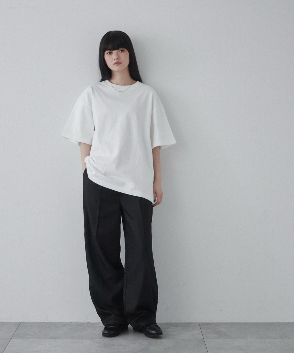 WEGO 【ユニセックス着用アイテム/綿100%/SMLXLサイズ展開】シルキーリッチヘビーコットンT 