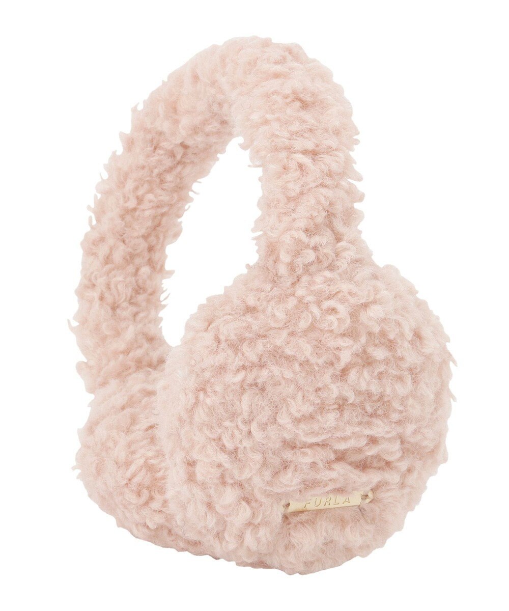 MOONBAT 【ギフトBOX付】FURLA ムートン風ふわふわイヤーマフ 