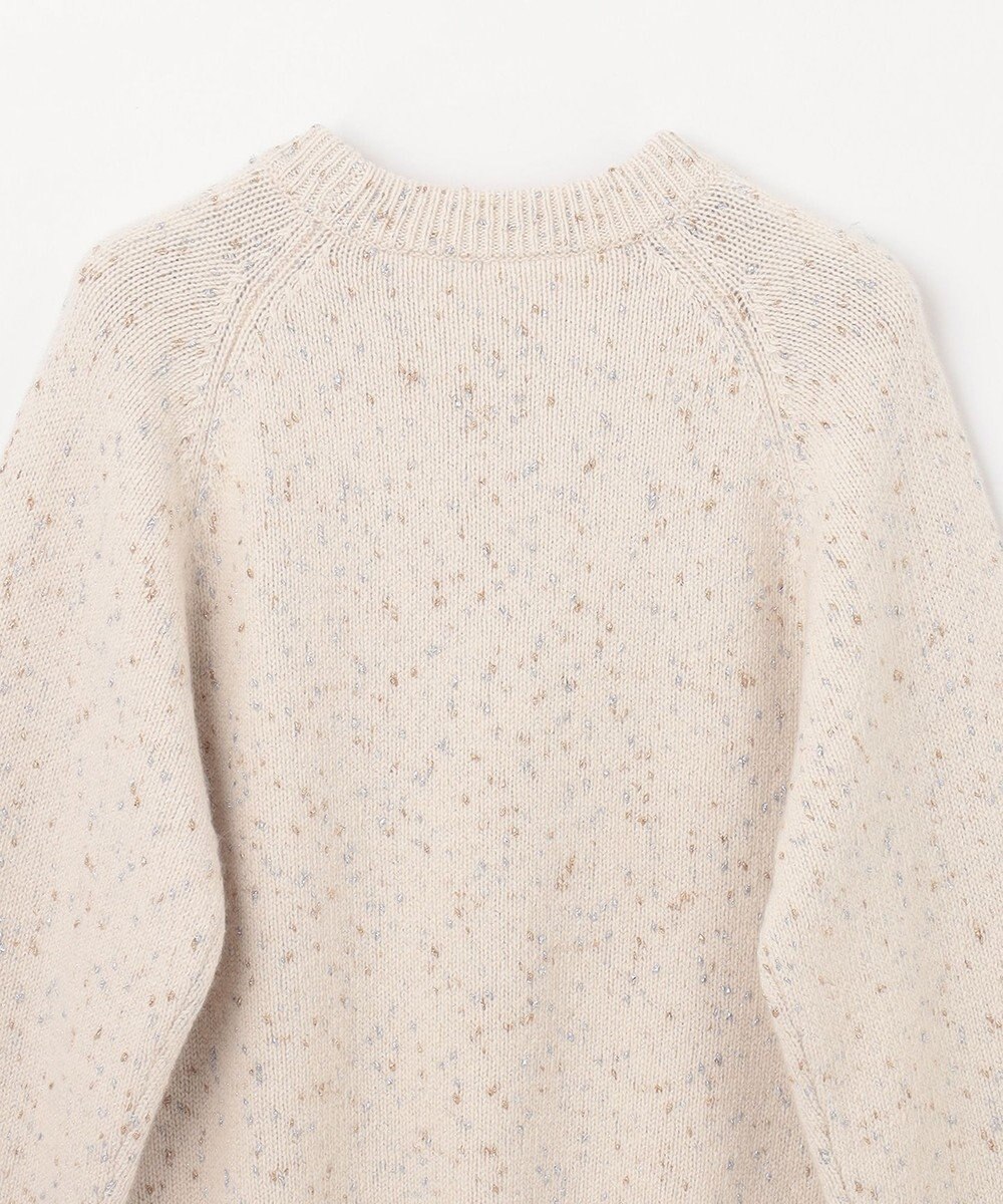 GRACE CONTINENTAL カシミヤ混ラメニットトップ 