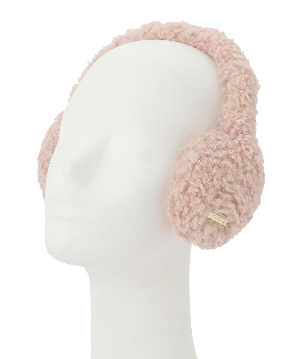 MOONBAT 【ギフトBOX付】FURLA ムートン風ふわふわイヤーマフ 
