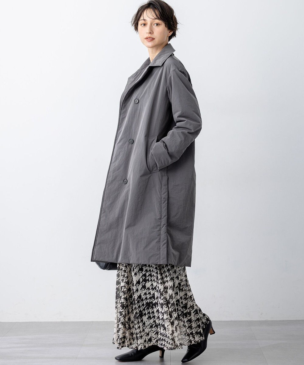 23区 【洗える】LIMONTA ステンカラー ライトアウター 