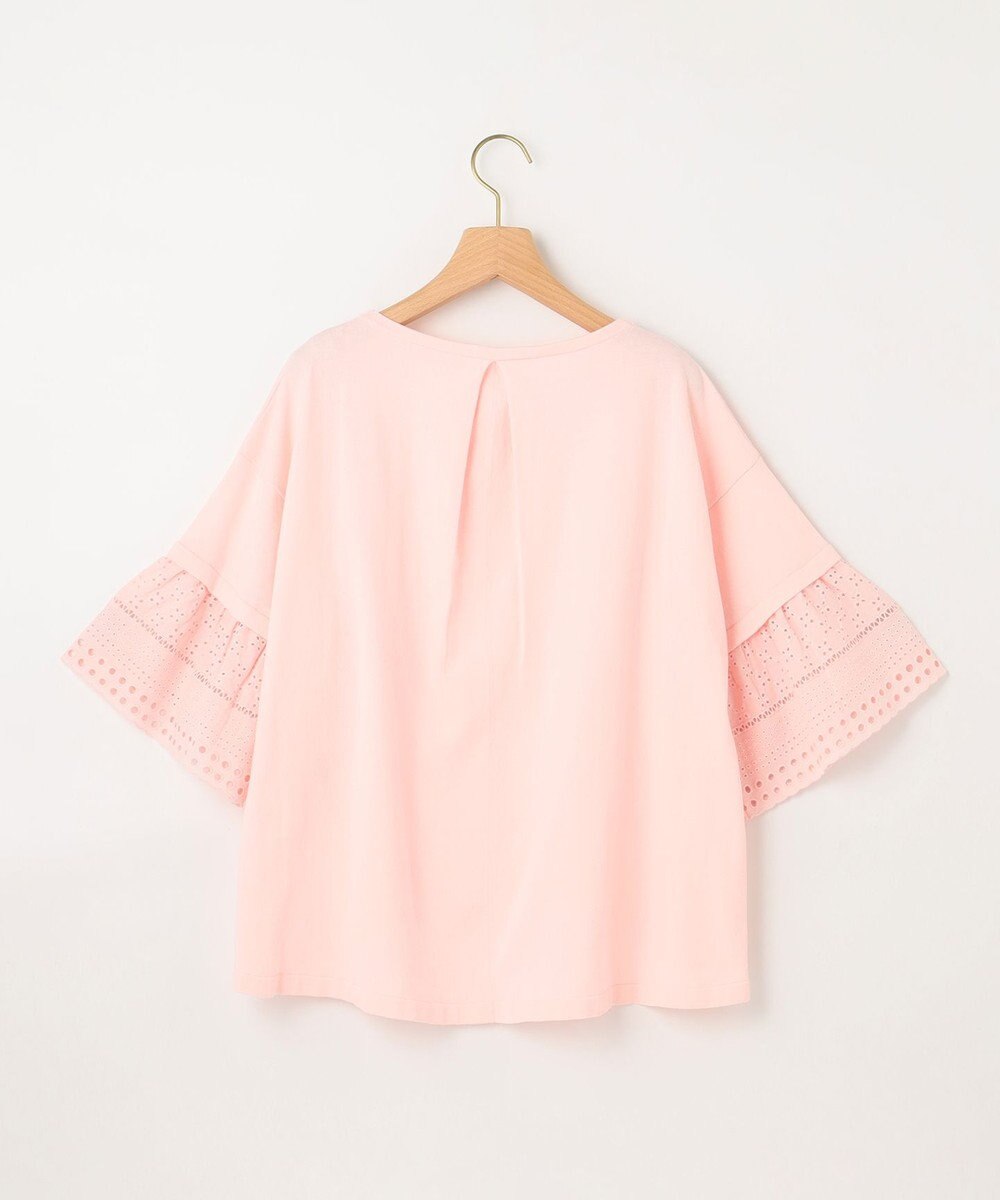 組曲 【WEB限定】レーススリーブ ニット 