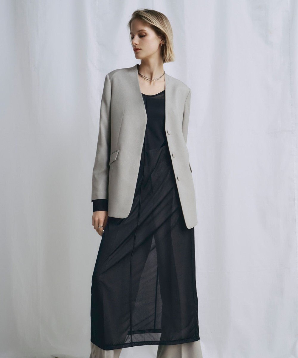 ICB L 【WEB＆一部店舗限定】SheerSerika ワンピース 