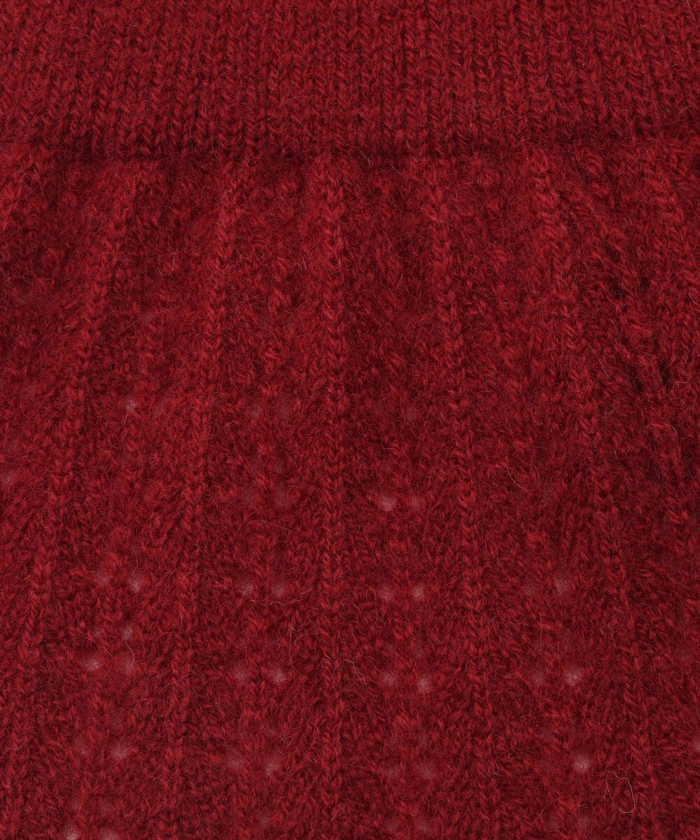 MOONBAT mila schon カシミヤ100%レーシーニットプチマフラー 