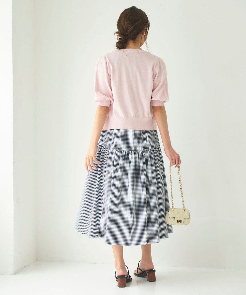 Feroux 【接触冷感・UVカット】ハーフスリーブ カーディガン 