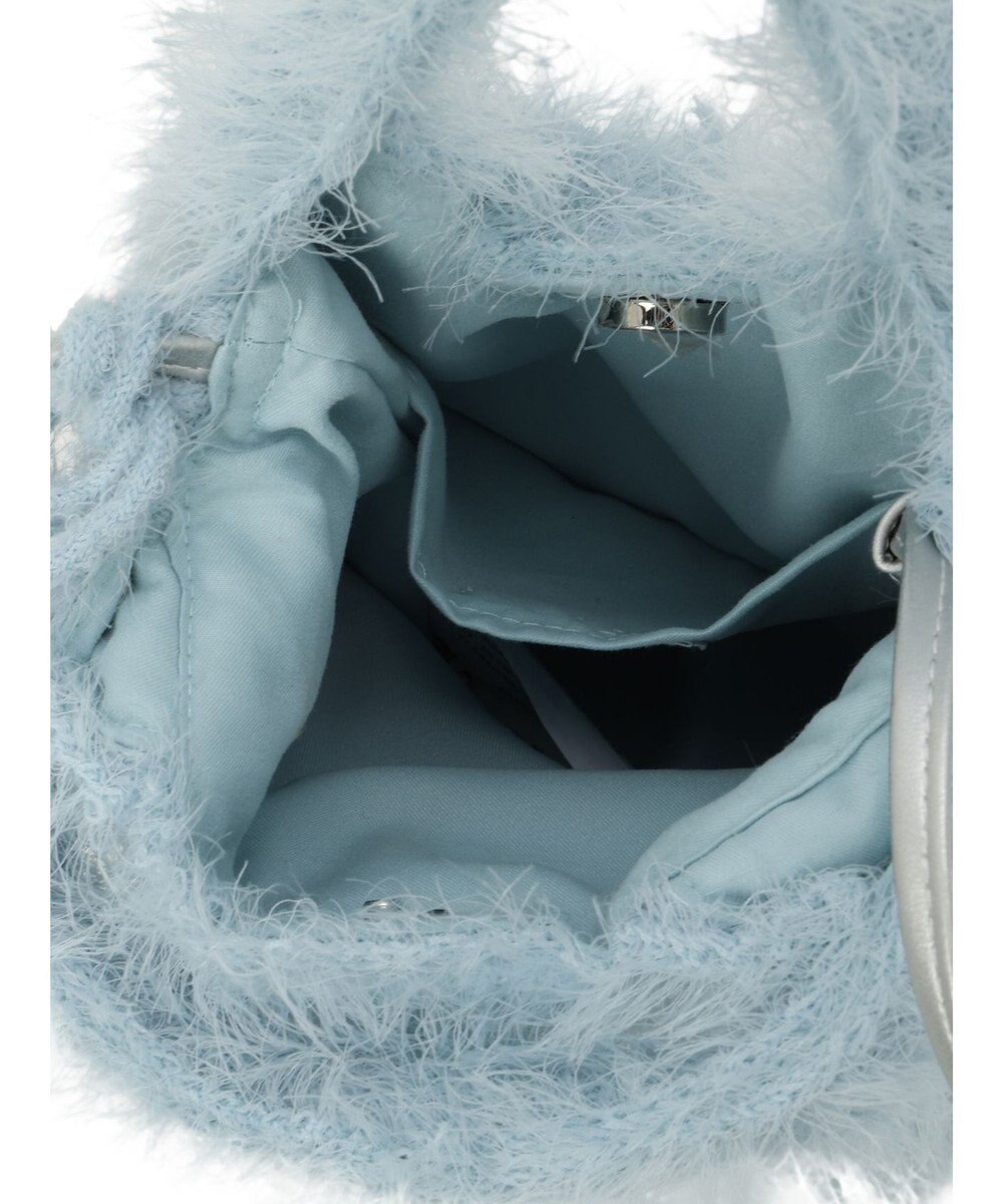 Green Parks ・モヘアライクニットリボンバッグ 