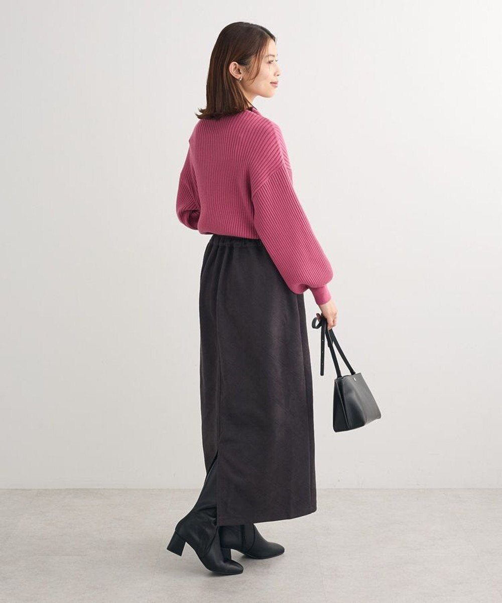 Green Parks ・ｓｗｉｎｇ　ｂｙ　ボトルネックカラーニット 