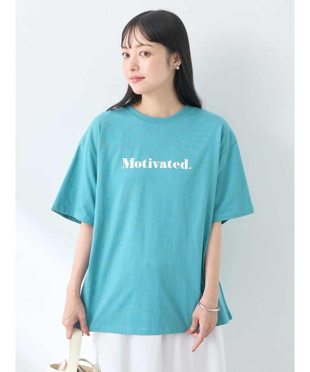 earth music&ecology ロゴソリッドＴシャツ 