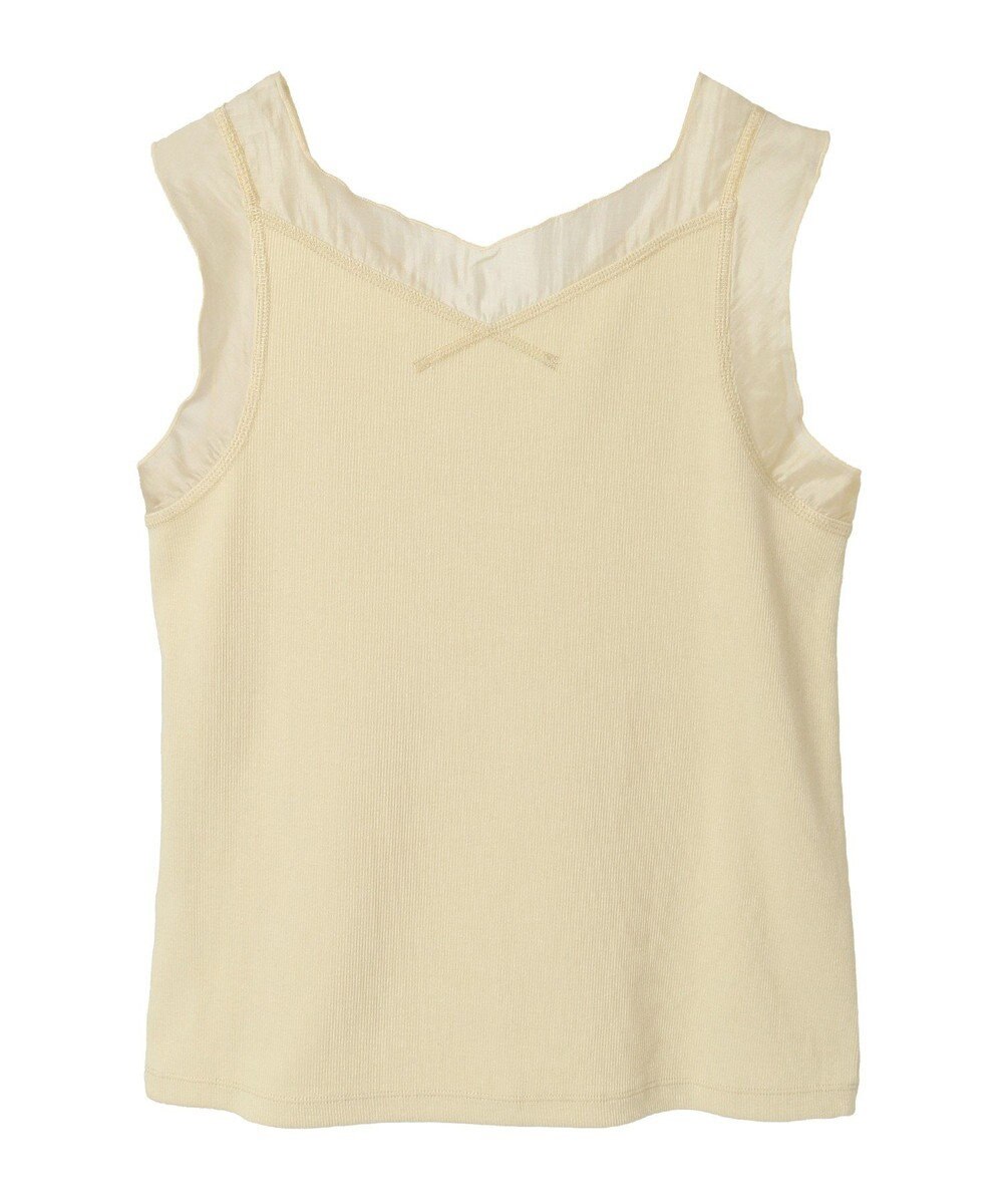 Green Parks ・ＳＵＧＡＲ　ＳＰＯＯＮ　シアー切替タンクトップ 