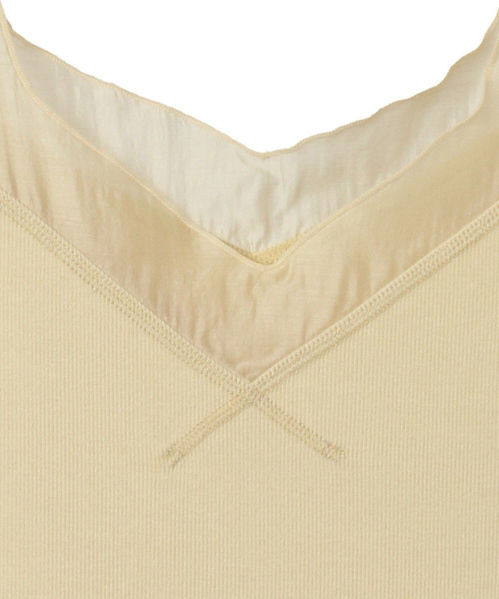 Green Parks ・ＳＵＧＡＲ　ＳＰＯＯＮ　シアー切替タンクトップ 