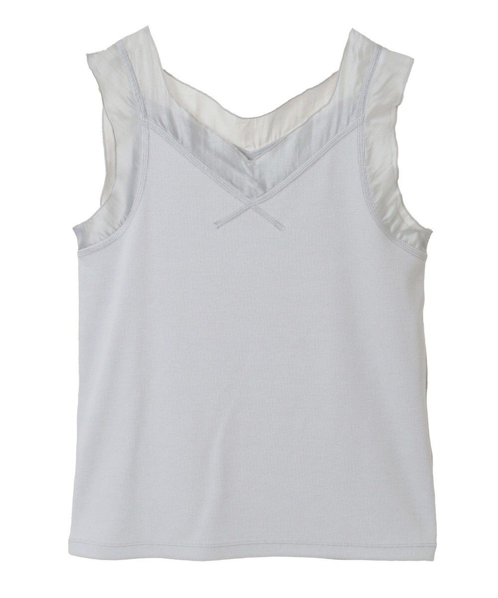 Green Parks ・ＳＵＧＡＲ　ＳＰＯＯＮ　シアー切替タンクトップ 