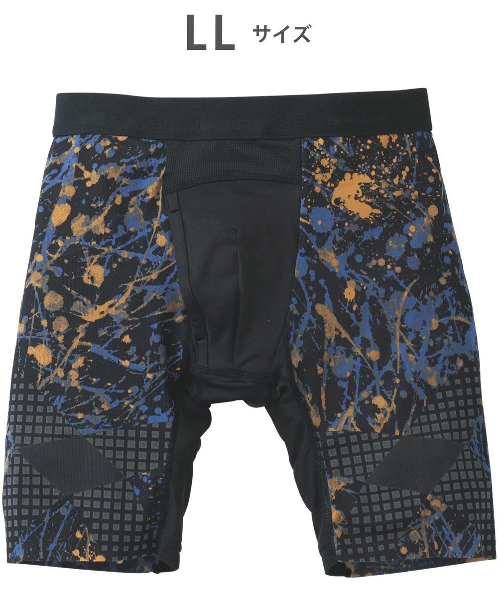 WACOAL MEN 【クロスウォーカー】 はいて歩いてカロリー消費アップをめざそう！ ムレ軽減設計 ロング丈 前開き GX6006 /ブロス バイ ワコールメン 