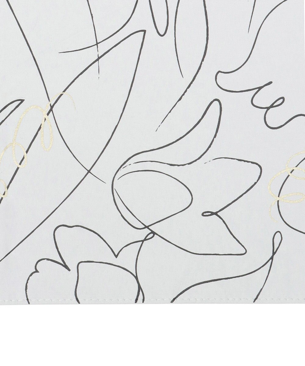 MOONBAT 【晴雨兼用/ 一級遮光/UV99％】フワクール (Fuwacool) 折りたたみ日傘 フワクールホワイト ラインフラワー 軽量 